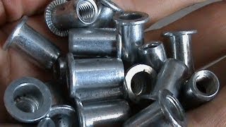 HOW TO INSTALL NUTSERT INSERT threaded insert demo fasteners australia [upl. by Yseult]