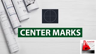 How to add center mark in AutoCAD  AutoCAD Tutorials 2021 [upl. by Danzig265]