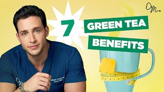 7 Health Benefits of Green Tea amp How to Drink it  Doctor Mike [upl. by Atinyl]