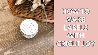 How to Use Smart Vinyl  Cricut Joy Smart Label Vinyl for Beginners [upl. by Eveam]