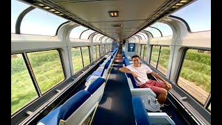 Amtrak California Zephyr Full Eastbound Route to Chicago COVID Travel 2020 [upl. by Annayat]