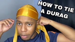 How To Tie A Durag [upl. by Silver]