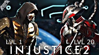 Injustice 2 Online  PERFECT ARKHAM KNIGHT RED HOOD LOADOUT [upl. by Marquis588]