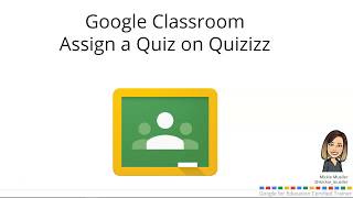 Quizizz Share to Google Classroom [upl. by Anauqcaj]