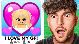 Surprising Girlfriend With Her OWN Roblox GAME [upl. by Morell]