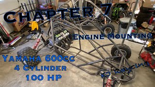 Crosskart Build 7 600cc Engine Install [upl. by Jarvey49]