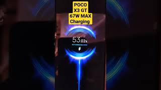 Poco X3 GT  67W Max Charging [upl. by Arec]