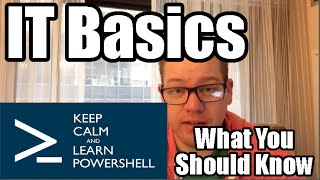 Basic Skills for Computer Jobs  What you should know about IT Basics [upl. by Hadeehuat]