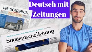 Besser Deutsch lesen  Deutsche Zeitungsartikel  Wortschatz B1 B2 C1 [upl. by Rayle]