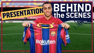 💥 DEST’s presentation ahead of Barça debut [upl. by Sirej]