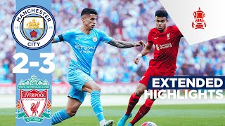 FA CUP HIGHLIGHTS  Man City 23 Liverpool [upl. by Lita461]