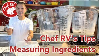 Chef RVs Tips Measuring ingredients and more [upl. by Serene]