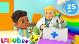 Doctor Song  Stay Safe and Healthy  Lellobee  Kids Songs  Nursery Rhymes [upl. by Merline903]