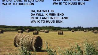 LiedPlattdeutsch quotMien Landquot [upl. by Phira]