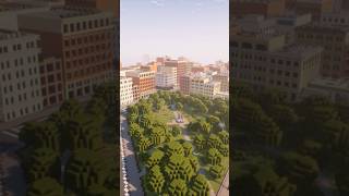 Minecraft City Build  Park  Timelapse [upl. by Uhile]