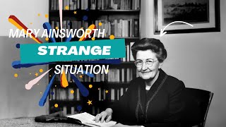 Attachment theory Strange situation  Mary Ainsworth [upl. by Andonis]