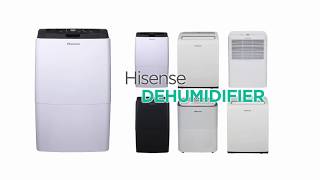 Introducing Hisense Dehumidifiers 2020  Hisense USA 30 sec [upl. by Goodkin]