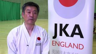 Ohta Sensei 7th Dan JKA England [upl. by Dnalwor]