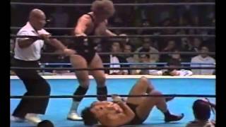 Ron Starr vs Tatsumi Fujinami  Japan 93080 [upl. by Cathi394]