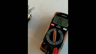 Testing a light switch with a multimeter [upl. by Michi641]