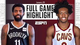 Brooklyn Nets vs Cleveland Cavaliers FULL GAME HIGHLIGHTS  NBA on ESPN [upl. by Layor]