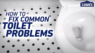 How To Fix Common Toilet Problems [upl. by Arihk]