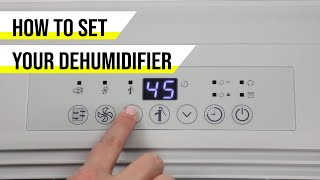 How to Set Your Dehumidifier  Sylvane [upl. by Ogden]