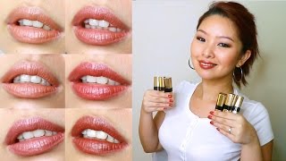 Bobbi Brown Luxe Lip Colors  HONEST Review amp Lip Swatches [upl. by Hedve262]