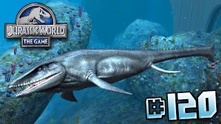 MOSASAUR UNLOCKED  Jurassic World  The Game  Ep 120 HD [upl. by Audley247]