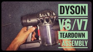 Vacuum repairman shows How to clean a Dyson V6 cyclone properly [upl. by Mcnally]