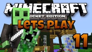 Lets Play Minecraft PE  Ep11  Home Expansion [upl. by Ettolrahc919]