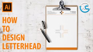 How to Create Letter Head in Adobe Illustrator [upl. by Endys312]