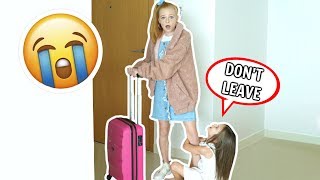 IM MOVING OUT PRANK ON LITTLE SISTER 😱 [upl. by Gerrit]