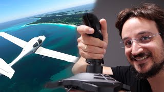 Logitech Extreme 3D PRO with Flight Simulator 2020 Review [upl. by Arakihc]