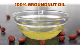 How to Make 100 Groundnut oil • Pure Peanut Oil [upl. by Judi766]