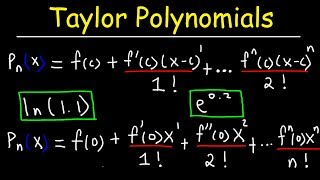 Taylor Polynomials amp Maclaurin Polynomials With Approximations [upl. by Honora]