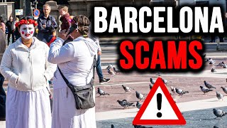 Barcelona SCAMS Tips For Avoiding Crime and Pickpockets in Spain [upl. by Ciri]