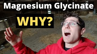 MAGNESIUM Glycinate Benefits 2020 You Probably Need This [upl. by Saticilef]