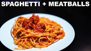 Spaghetti and meatballs [upl. by Blackman]