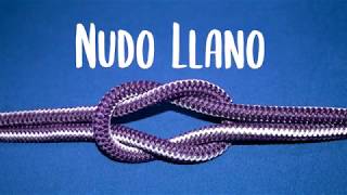 Tutorial de nudo llano [upl. by Ayo]