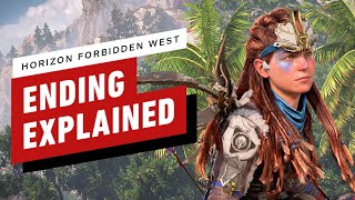 Horizon Forbidden West Ending Explained [upl. by Brocklin]