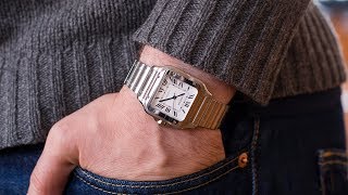 A Week On The Wrist The Cartier Santos [upl. by Rancell]