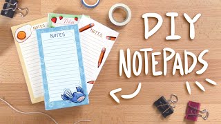 DIY Notepads  Very easy  Printable Patterns [upl. by Ahsina634]