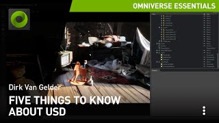 Five Things to Know About USD  NVIDIA Omniverse Tutorials [upl. by Eitnom]