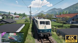 TSW5 Runaway  Mittenwaldbahn route Gameplay Platinum Medal [upl. by Aikar]