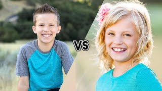 Payton Delu Vs Paxton Myler  Ninja Kidz Tv  Epic Lifestyle Comparison  Age Facts Family [upl. by Berget]