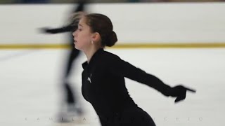 Kamila VALIEVA  ElegantShort Program 202122Training Version [upl. by Bencion]