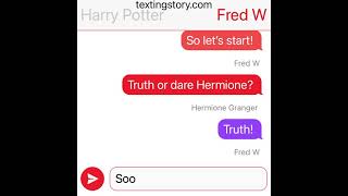 Truth or dare ❤️HinnyRomione❤️ 13 [upl. by Kciremed]