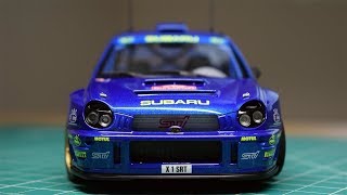 Building a Scale Model Tamiya Subaru WRC 2001 [upl. by Nadaba94]