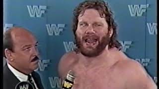 quotHacksawquot Jim Duggan Interview 19880214 [upl. by Otter]